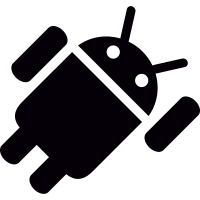 Android Flying vector