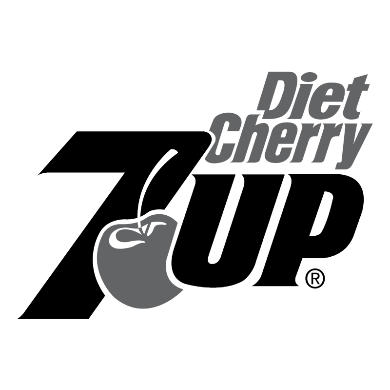 7Up Diet Cherry vector