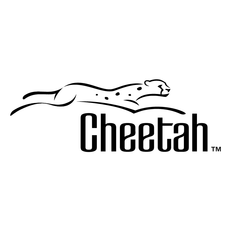 Cheetah vector logo