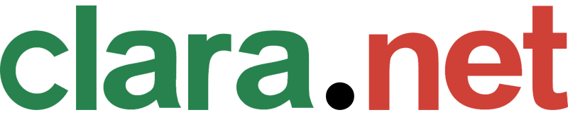 CLARA NET vector logo
