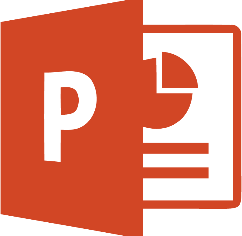 Microsoft PowerPoint 2013 vector logo