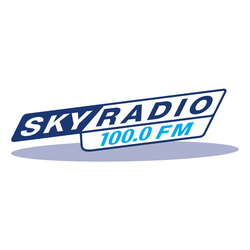 Sky Radio 100 0 FM vector