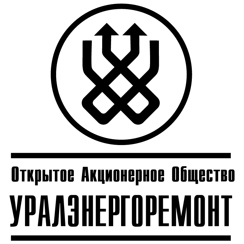 Uralenergoremont vector logo