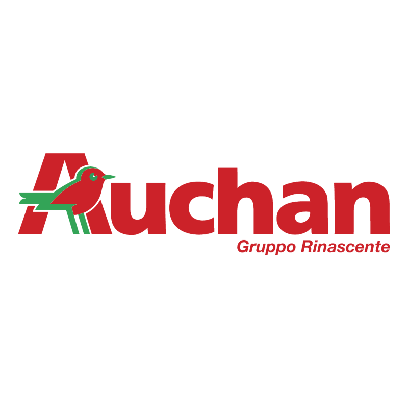 Auchan Gruppo Rinascente vector