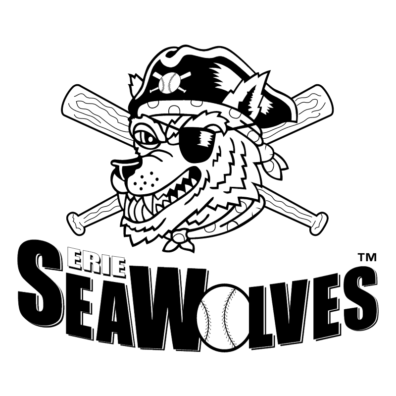 Erie SeaWolves vector