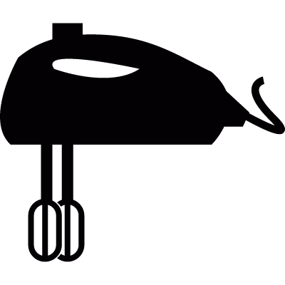 Electric mixer vector logo