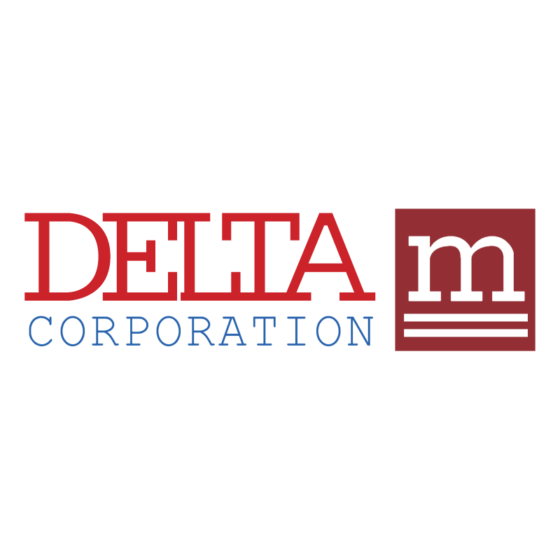 Delta M vector logo