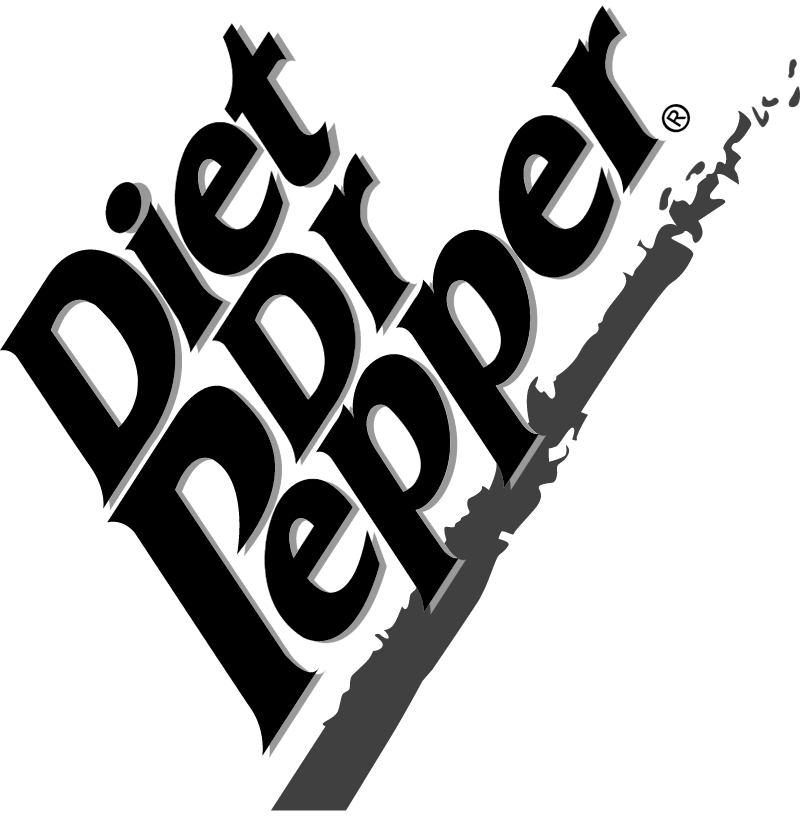 DIET DR PEPPER vector logo