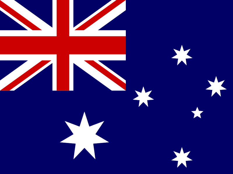 Flag of Australia vector