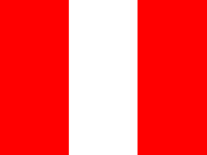 Flag of Peru vector