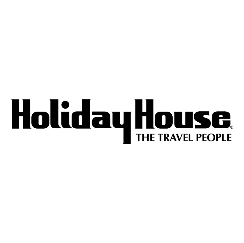 Holiday House vector logo
