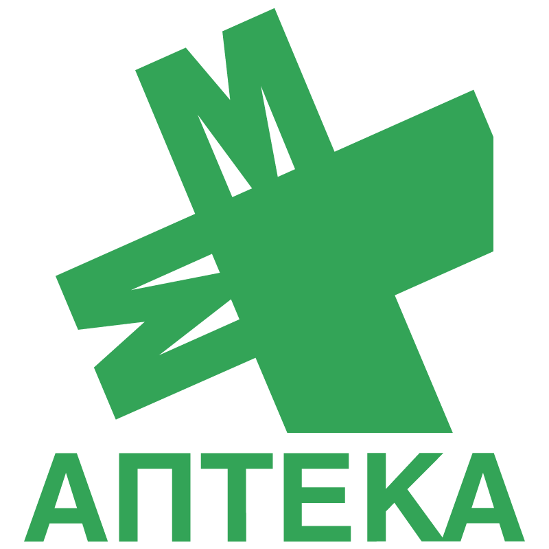 M Apteka vector logo