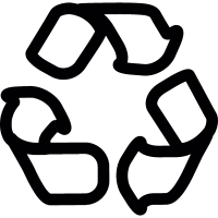 Recycle logo vector