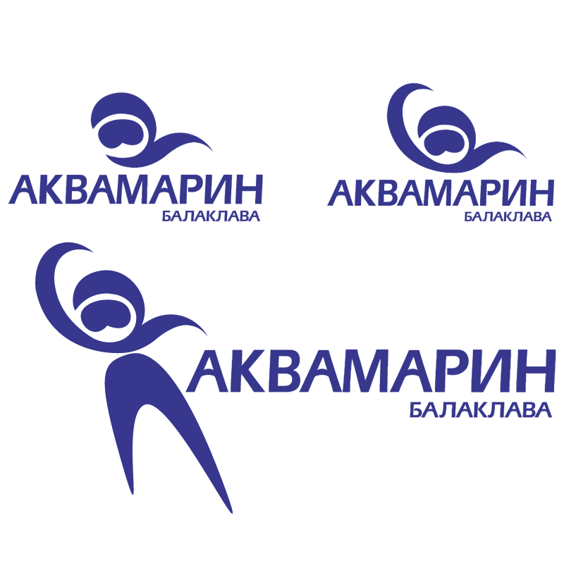 Aquamarin Balaklava vector logo