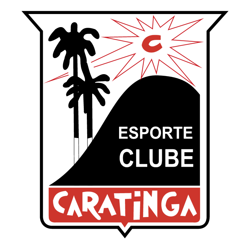 Esporte Clube Caratinga de Caratinga MG vector
