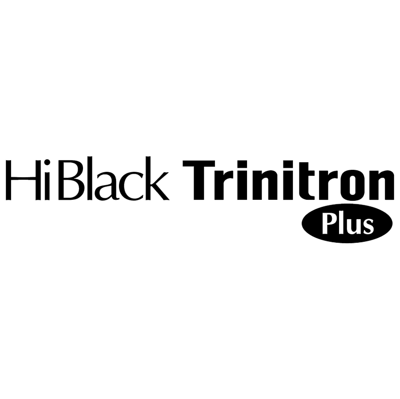 HiBlack Trinitron Plus vector