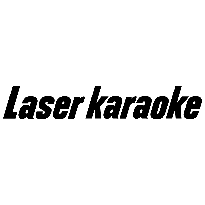 Laser Karaoke vector logo