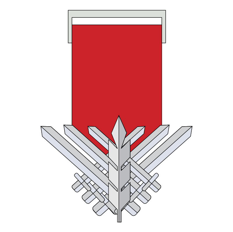 Medal of Courage vector