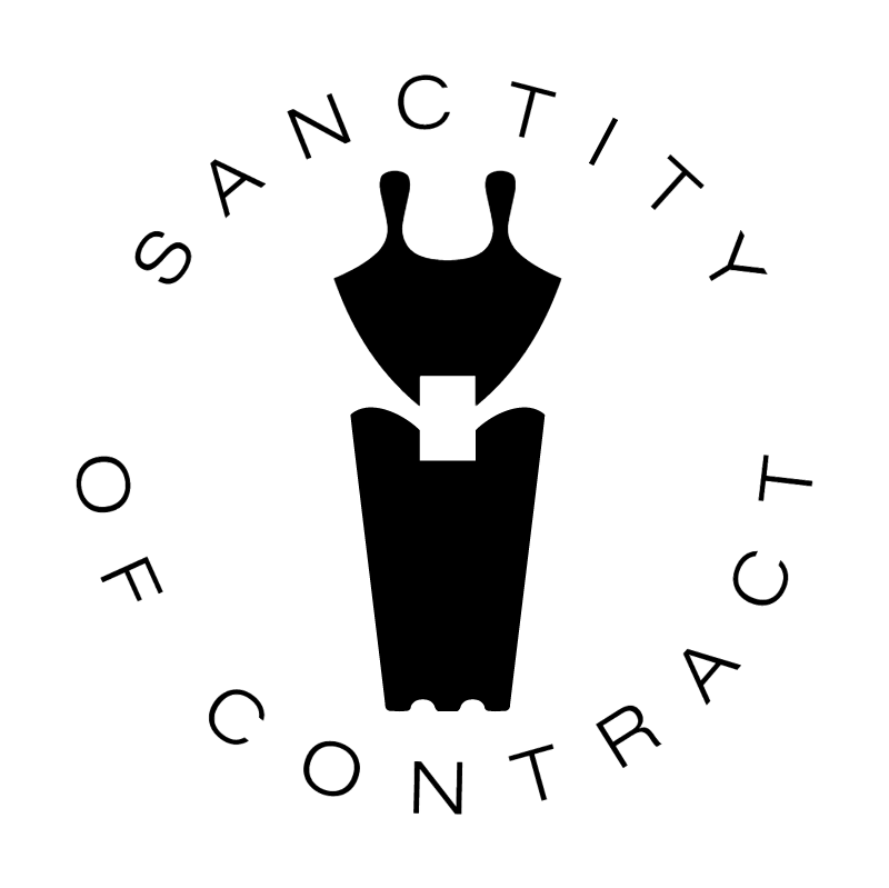 Sanctity Of Contract vector