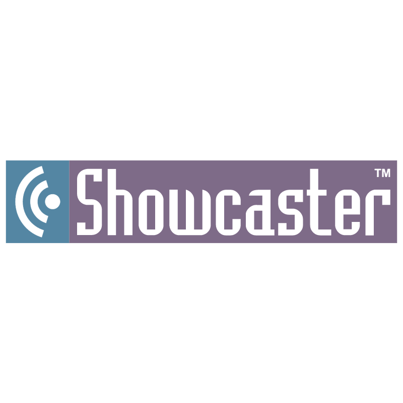 Showcaster vector logo