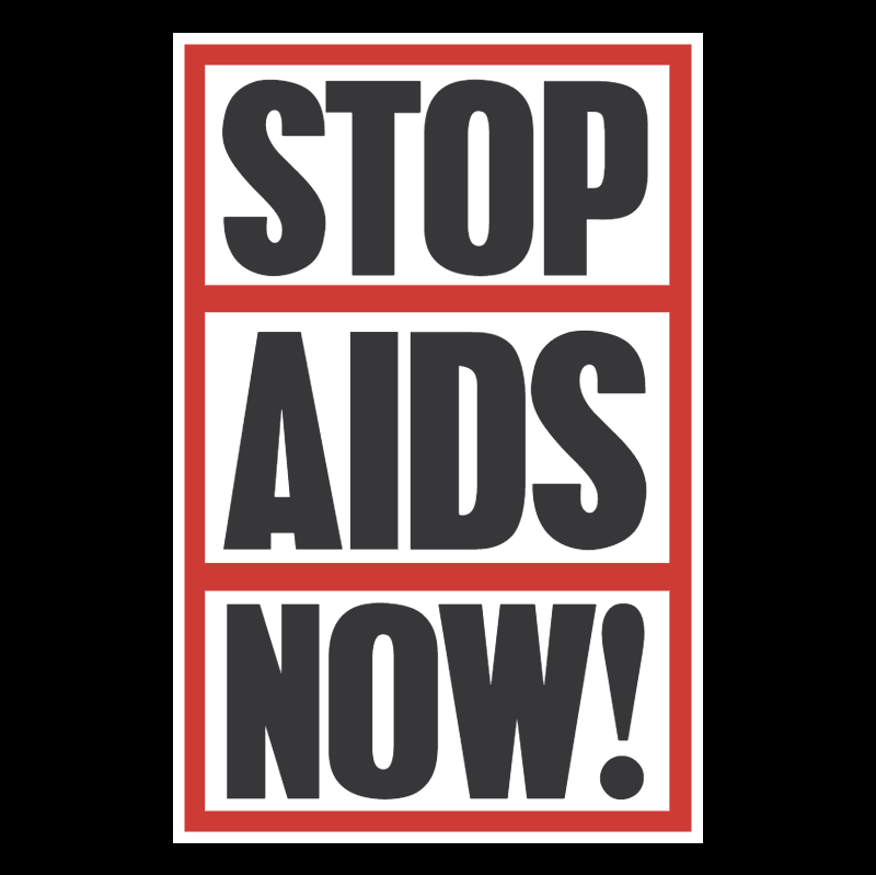 Stop Aids Now vector