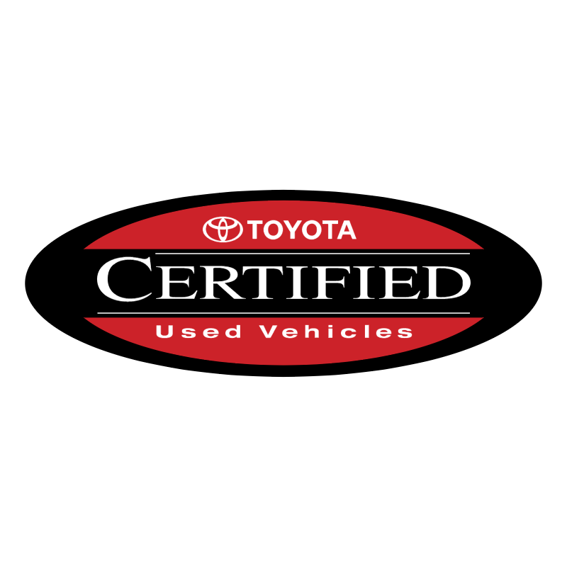 Toyota Certified Used Vehicles vector