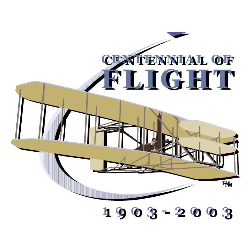 Centennial of Flight 1903 2003 vector
