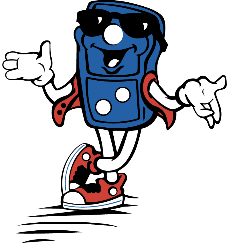 Dominos Pizza Man vector