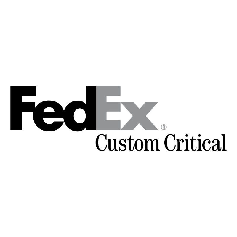 FedEx Custom Critical vector