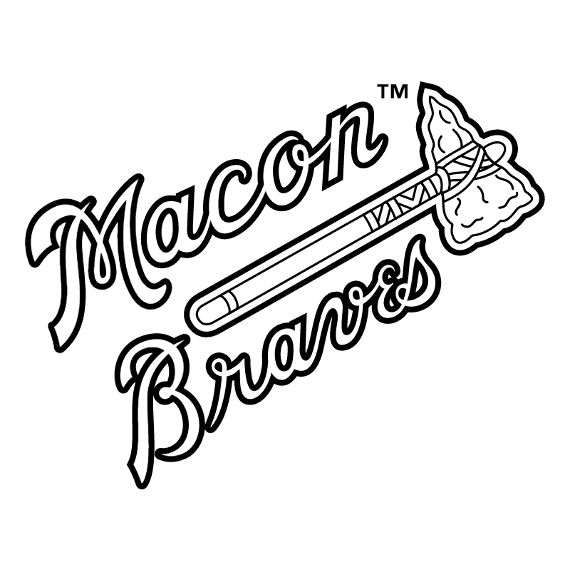 Macon Braves vector