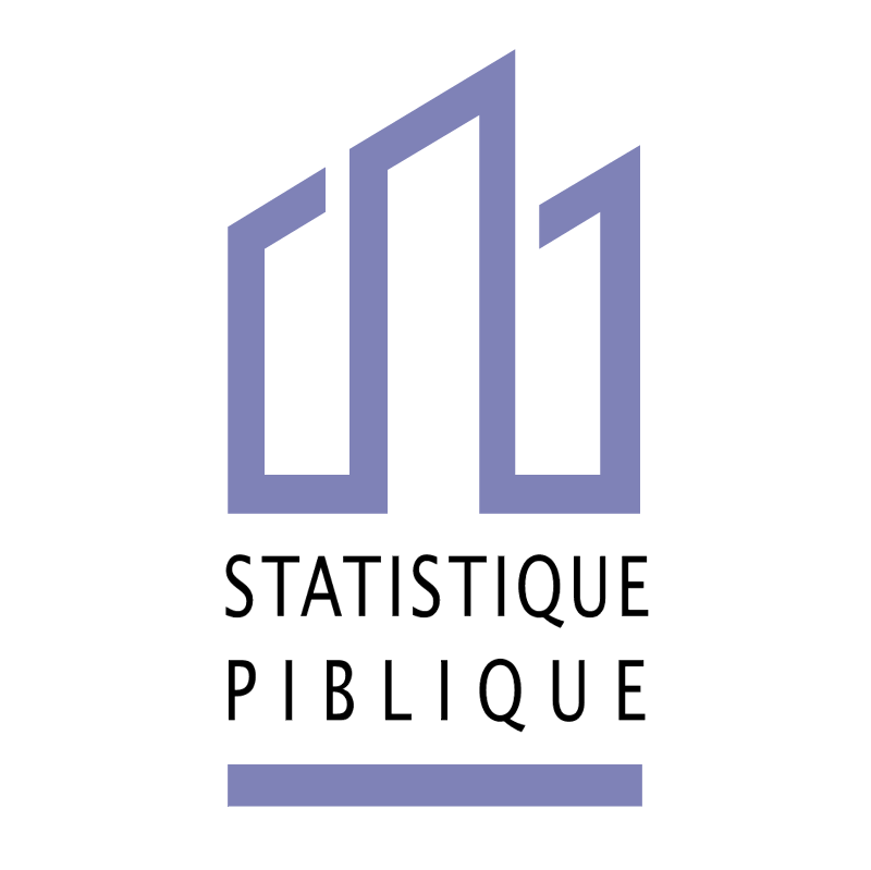Statistique Piblique vector logo