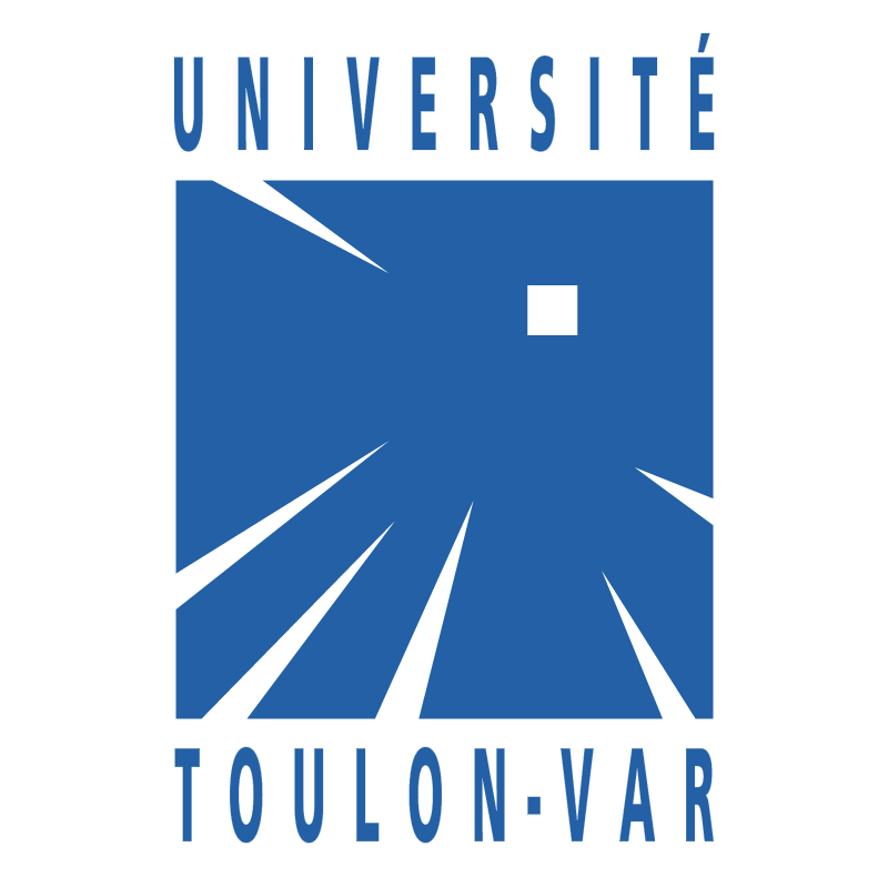 Universite Toulon Var vector