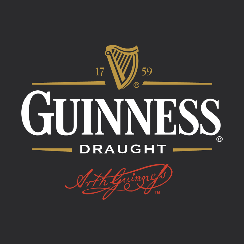 Guiness Draught vector