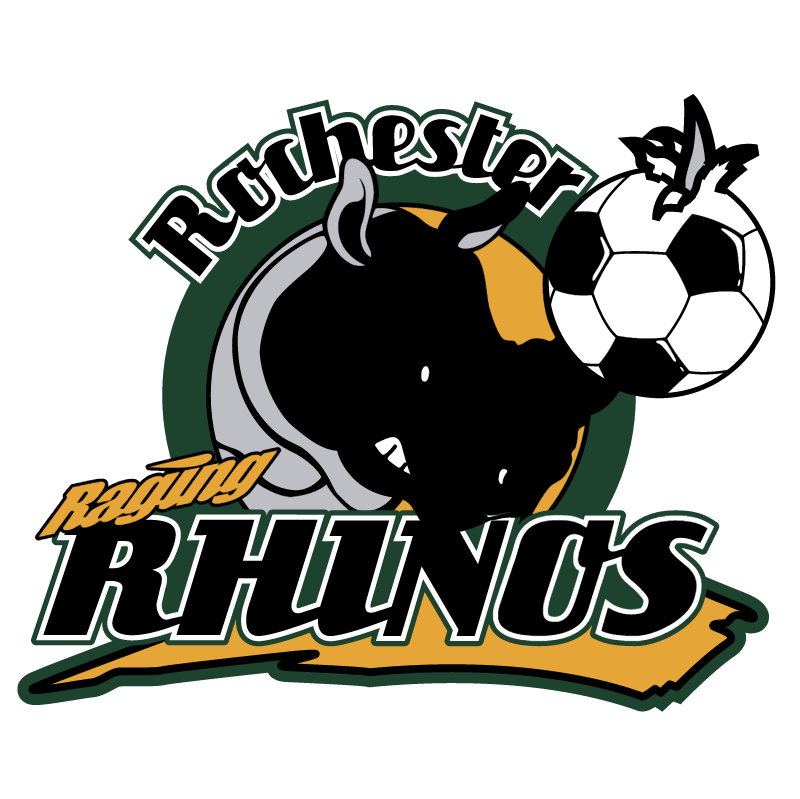 Raging Rhinos vector logo