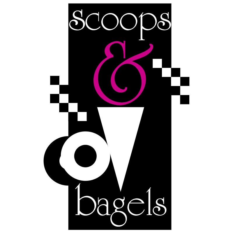 Scoops &amp; Bagels vector