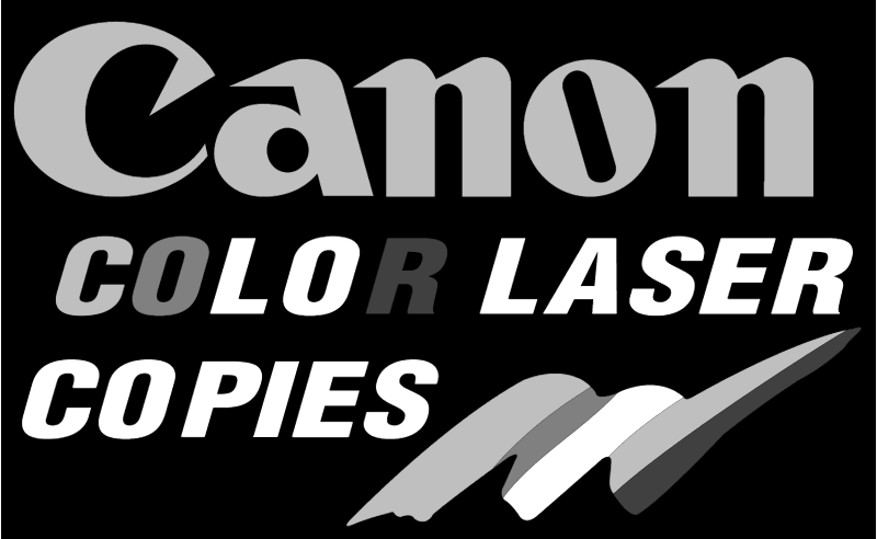 CANON COLOR COPIES vector logo