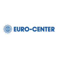 Euro center vector