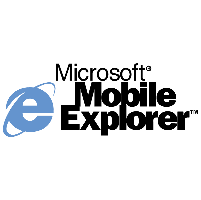 Microsoft Mobile Explorer vector