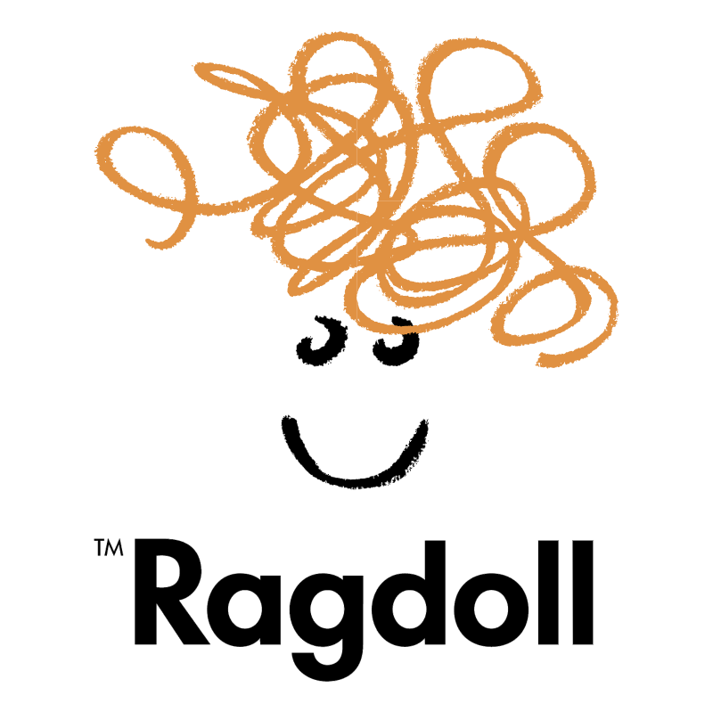 Ragdoll vector logo