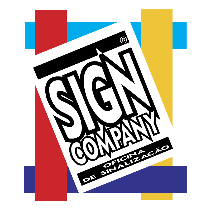 Sign Company vector