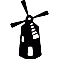 Windmill vector