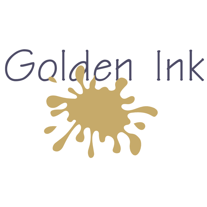Golden Ink vector