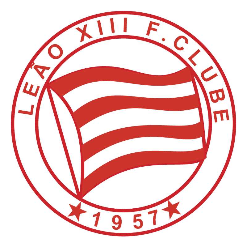 Leao XIII Futebol Clube de Fortaleza CE vector