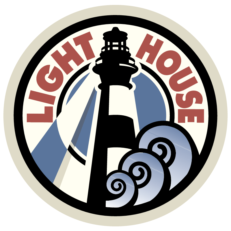 Light House vector logo