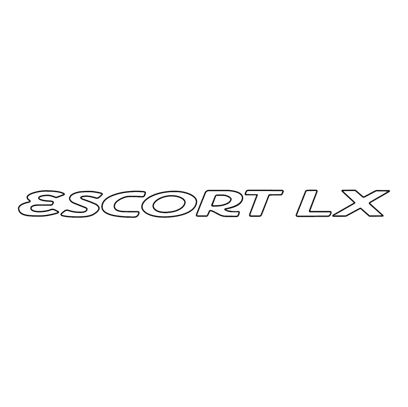 Escort LX vector