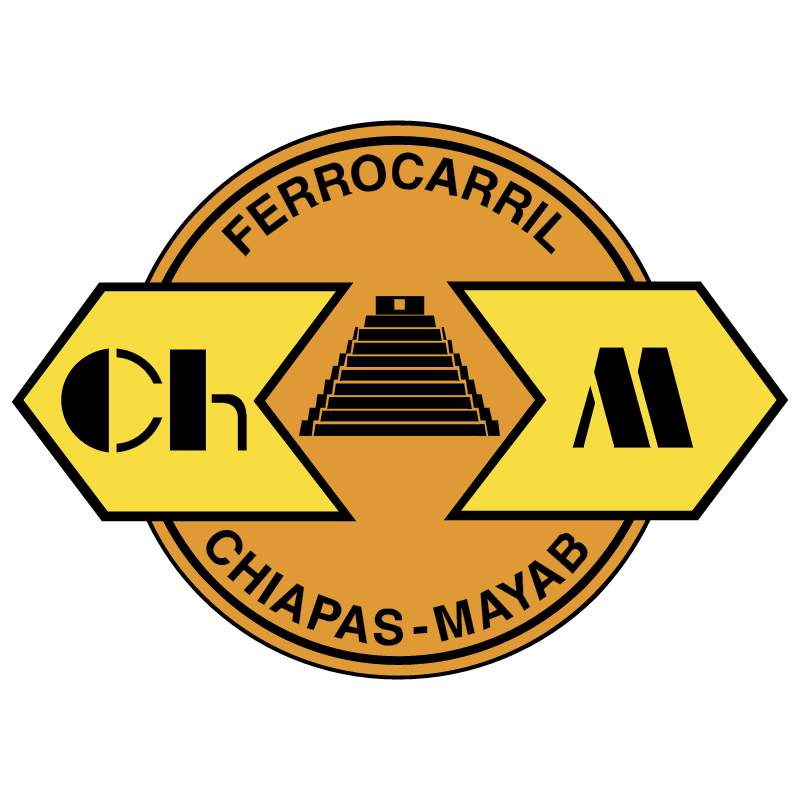 Ferrocarriles Chiapas Mayab vector
