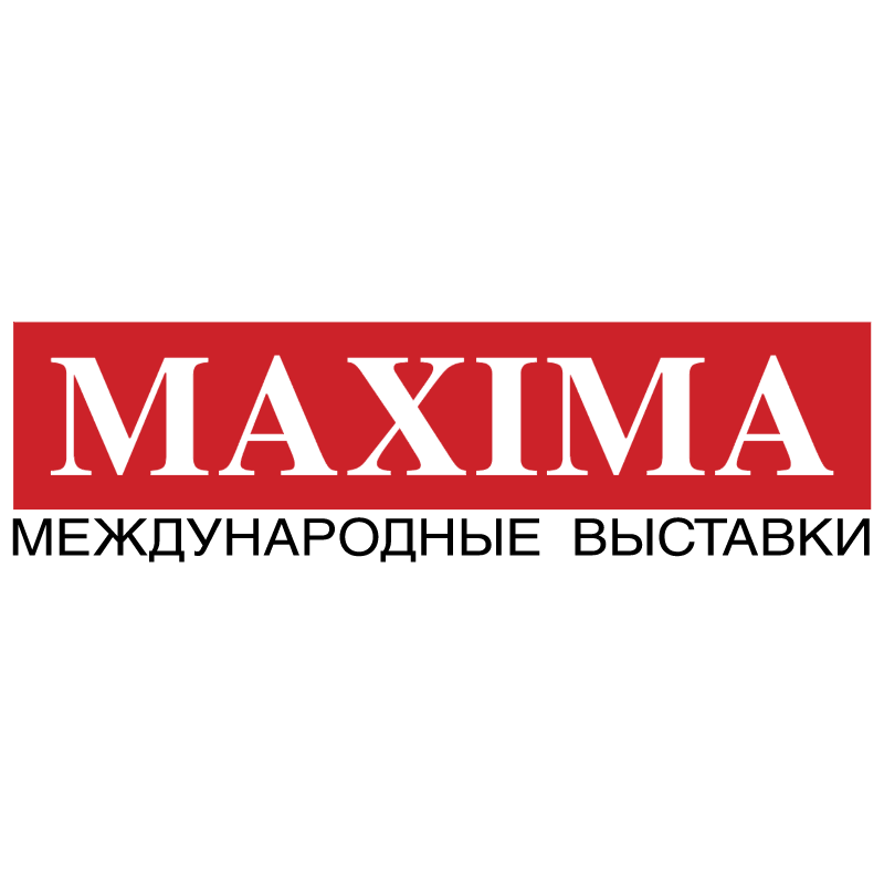 Maxima International Exhibitions vector