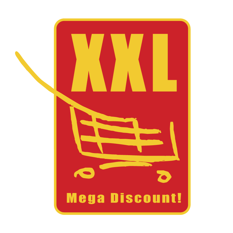 XXL Mega Discount vector