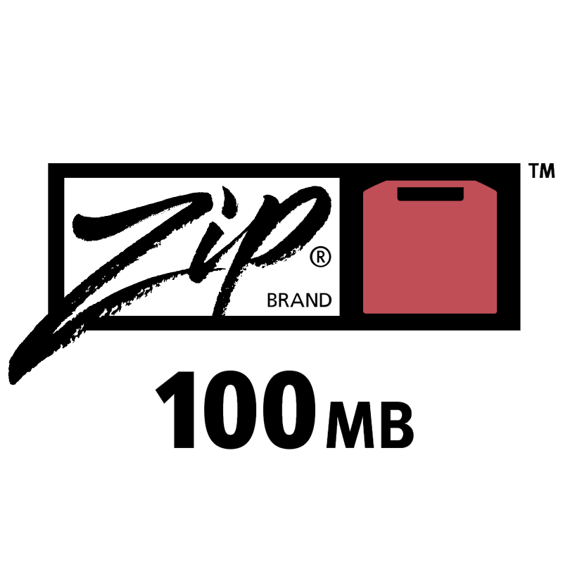 Zip 100 vector