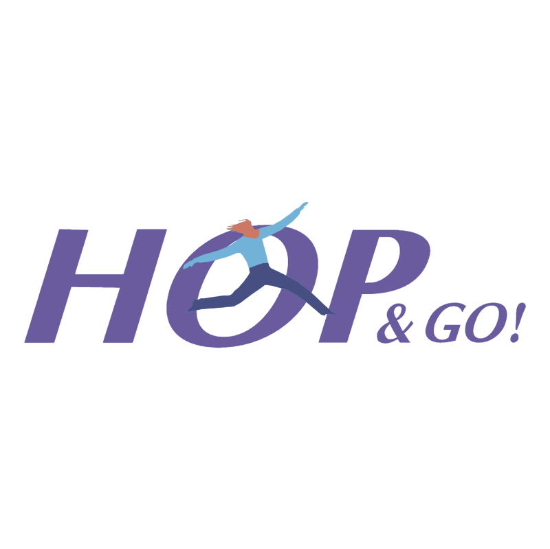 Hop &amp; Go! vector logo